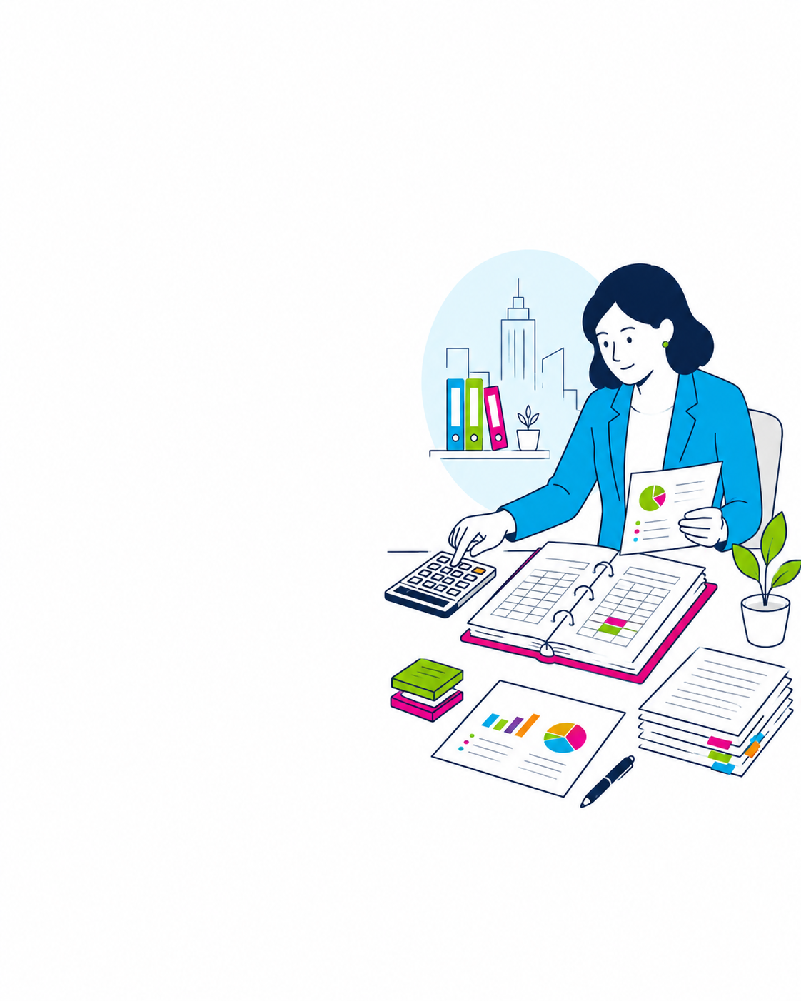 BoardRoom accounting and bookkeeping advisory illustration